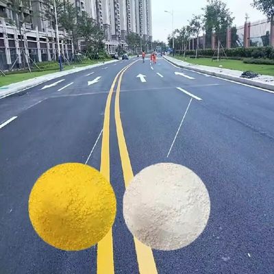 mua Sơn kẻ đường nhựa nhiệt dẻo chống trầy xước với độ dày màng sơn 0.5-1.0 mm và thời gian khô 5-10 phút sản xuất trực tuyến