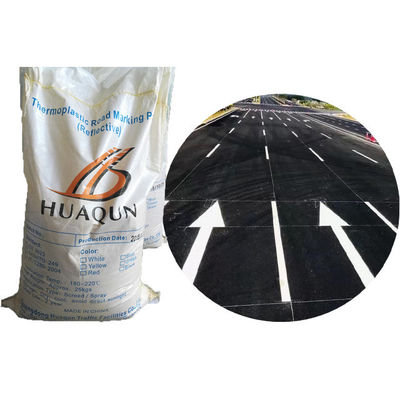 Mua Sơn đánh dấu đường thermoplastic nóng chảy với nhiệt độ áp dụng 180 ~ 220 °C, bao bì 25kg và hạt thủy tinh phản xạ sản xuất trực tuyến