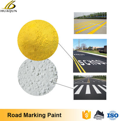 mua Chất phủ phản xạ tuyệt vời màu vàng và trắng bột đường đánh dấu sơn nhiệt nhựa sản xuất trực tuyến