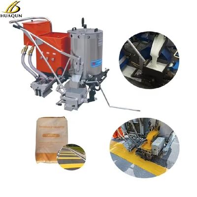 Mua Máy đánh dấu đường thermoplastic chạy bằng động cơ, thiết bị đánh dấu đường tay đẩy sản xuất trực tuyến