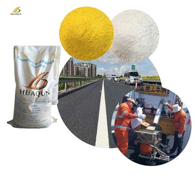 Mua Châu Phi phổ biến Đánh dấu đường nhiệt nhựa phản xạ Sơn Đánh dấu vật liệu nhiệt nhựa sản xuất trực tuyến