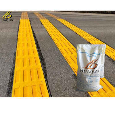 mua Màu sơn thermoplastic hình tròn màu vàng trắng để đánh dấu đường Đòn rung đường sản xuất trực tuyến