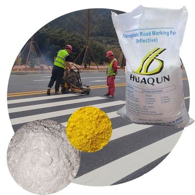 Mua Sơn nhiệt nhựa phản xạ bền AASHTO M249 Để bám và chống trượt trên bề mặt đường sản xuất trực tuyến