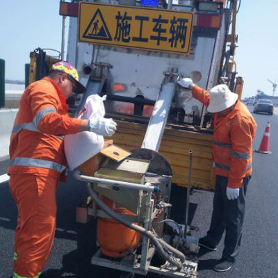 mua Máy nhào trộn sơn kẻ vạch đường nhiệt dẻo, bộ gia nhiệt thủy lực cho vật liệu kẻ vạch đường sản xuất trực tuyến