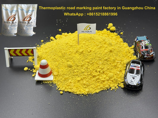 Mua Sơn vạch đường nhựa nhiệt dẻo chống mài mòn với hạt thủy tinh phản chiếu sản xuất trực tuyến
