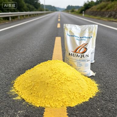Mua Sơn vạch đường nhựa nhiệt dẻo với bột hạt thủy tinh phản chiếu để đánh dấu đường sản xuất trực tuyến