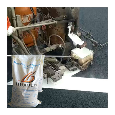 Sơn đánh dấu đường thermoplastic có độ phản xạ cao và bền lâu để đánh dấu đường bằng hạt thủy tinh