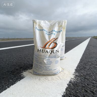 Sơn kẻ đường nhựa nhiệt dẻo khô nhanh với hạt thủy tinh có độ phản quang cao cho lớp phủ an toàn đường bộ bền vững