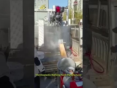 Châu Phi phổ biến Đánh dấu đường nhiệt nhựa phản xạ Sơn Đánh dấu vật liệu nhiệt nhựa