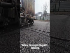 Sơn nhiệt nhựa màu vàng