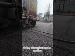 Sơn nhiệt nhựa Đánh dấu bột màu vàng