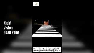 Nguyên lý phản chiếu của sơn kẻ đường nhựa nhiệt dẻo là gì?