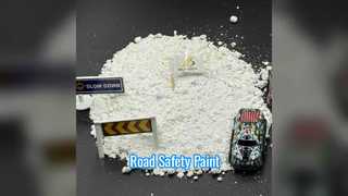 Sơn đường khô nhanh để điều khiển giao thông